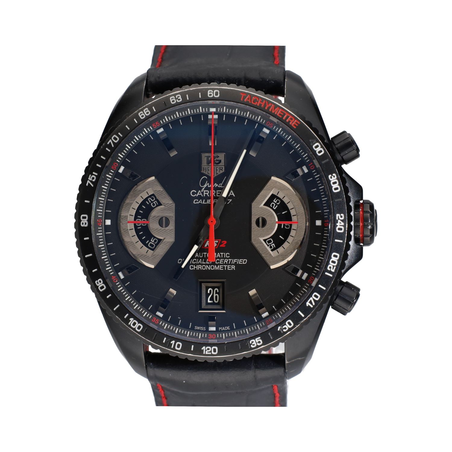 Gran carrera calibre 17 titanio 43mm.  