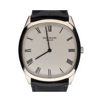 Ellipse oro blanco cuerda manual 33mm.   