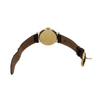 Clasico antiguo oro amarillo cuerda manual 30mm.  