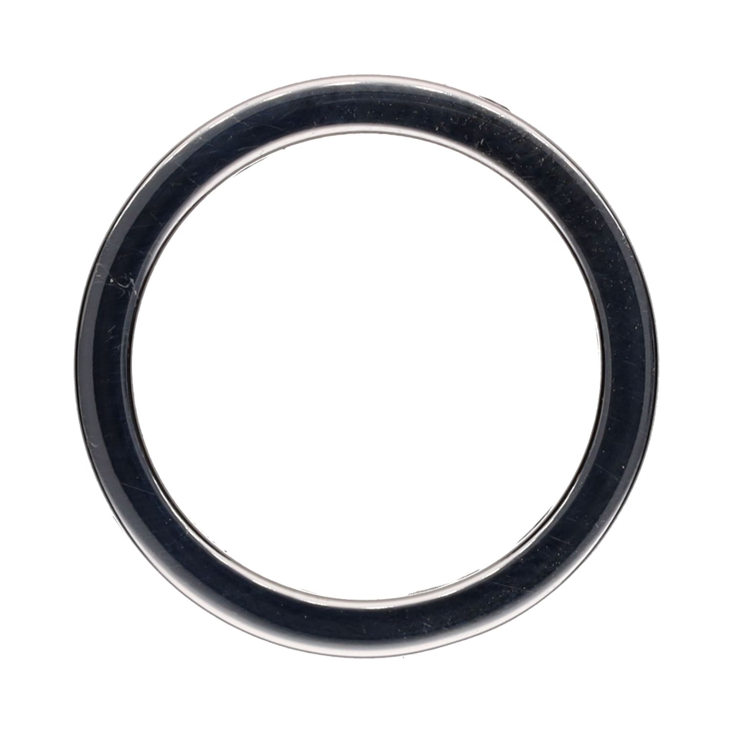 Sortija bulgari roma sorbets en oro blanco y amatistas. Talla 50.