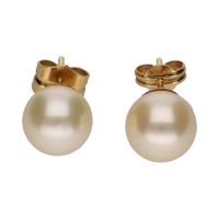 PENDIENTES<BR>PENDIENTES DE PERLAS MONTADAS EN ORO A...