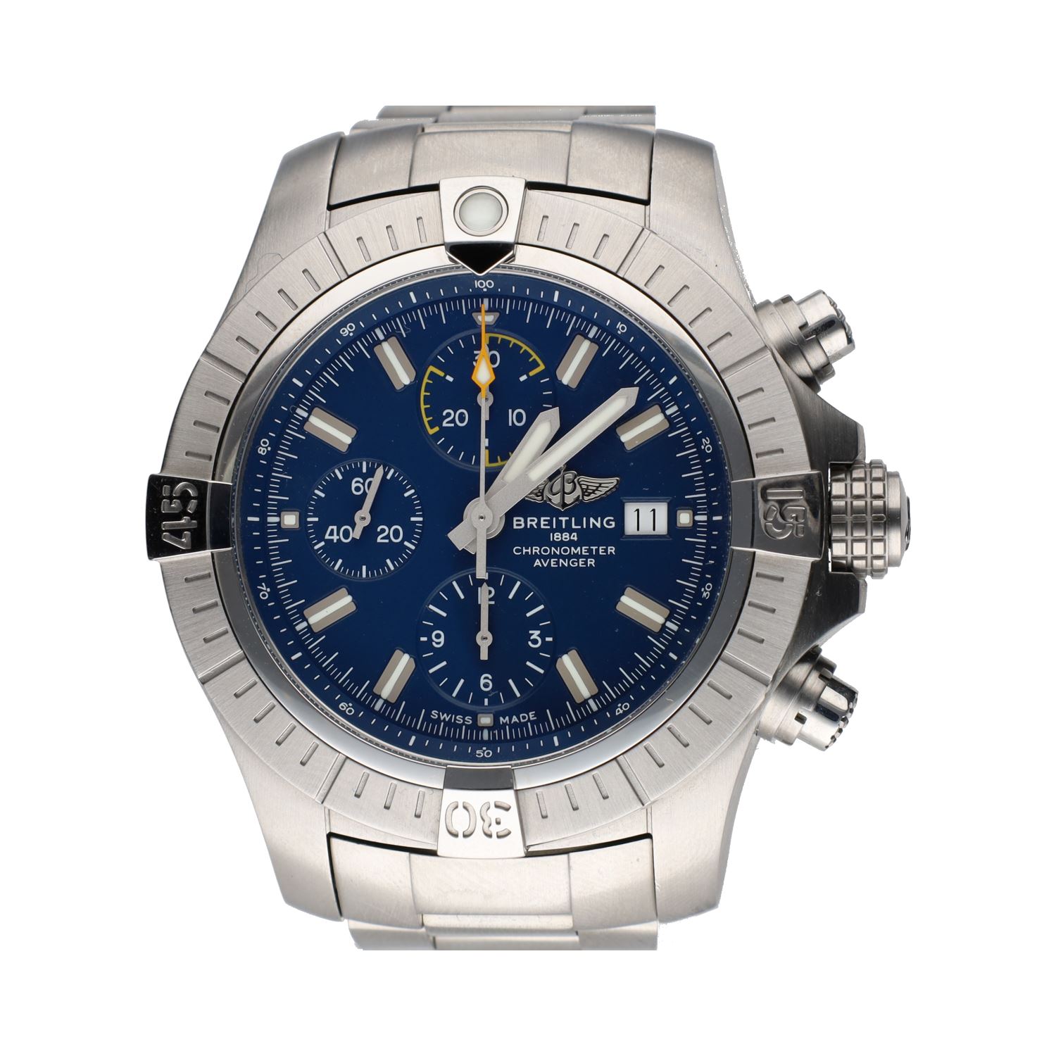 Avenger chronograph 45mm acero.   