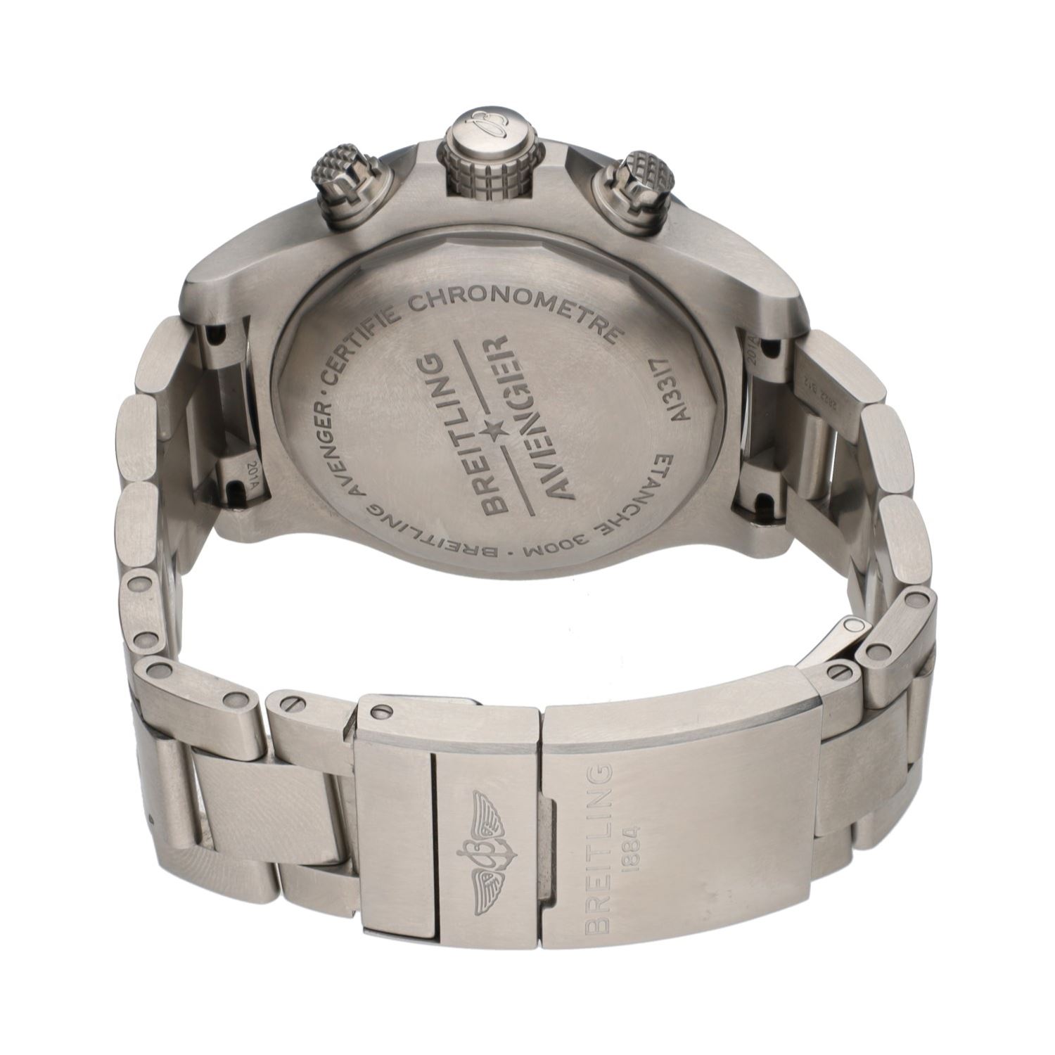 Avenger chronograph 45mm acero.   