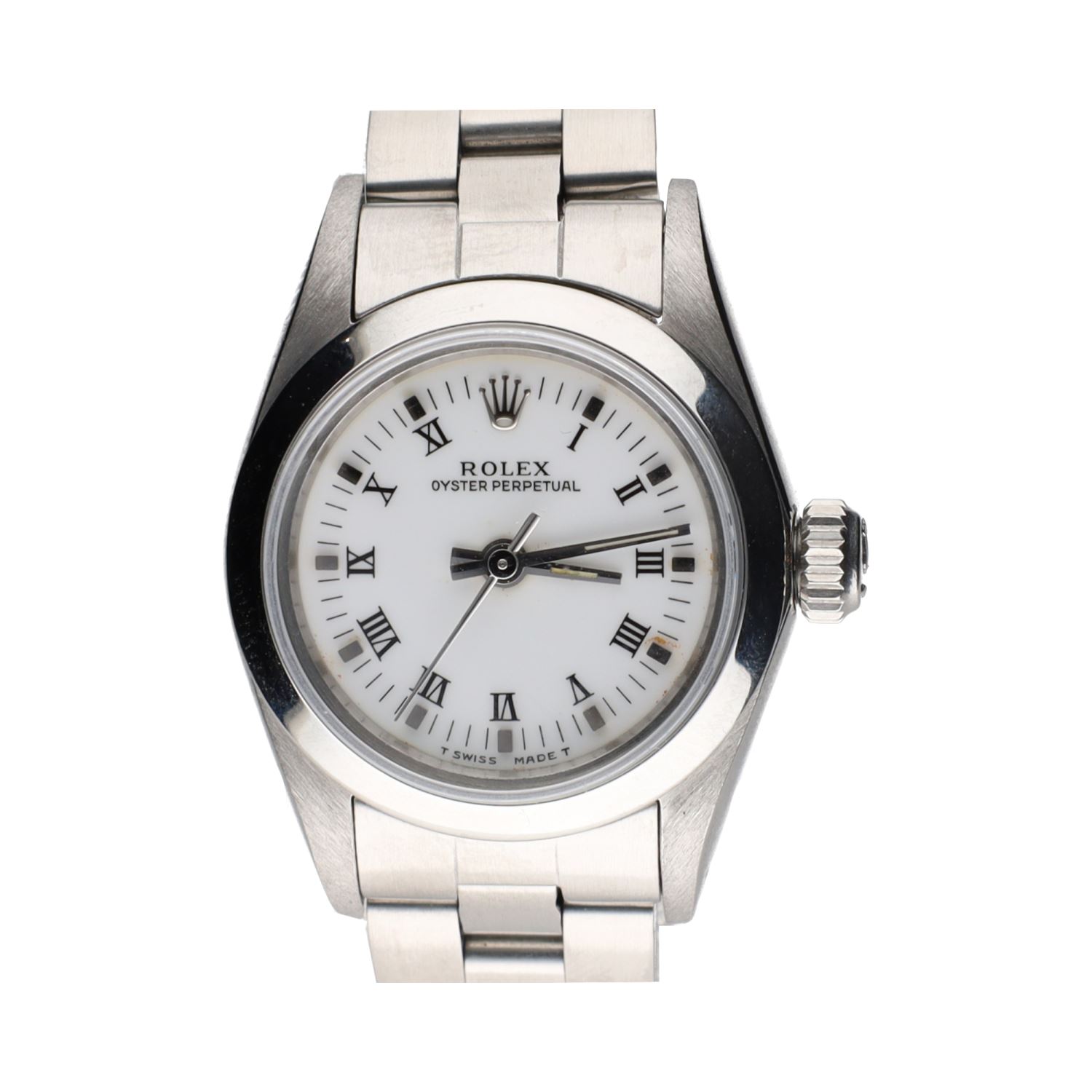 Oyster perpetual señora acero 26mm.   