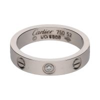 ANILLOS / SORTIJAS<BR>SORTIJA LOVE DE CARTIER EN ORO BLANCO ...