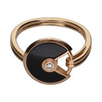 ANILLOS / SORTIJAS<BR>SORTIJA AMULETTE DE CARTIER EN ORO ROS...