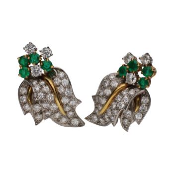 PENDIENTES<BR>PENDIENTES EN ORO AMARILLO Y ORO BLANC... · ref.: (NIMX)