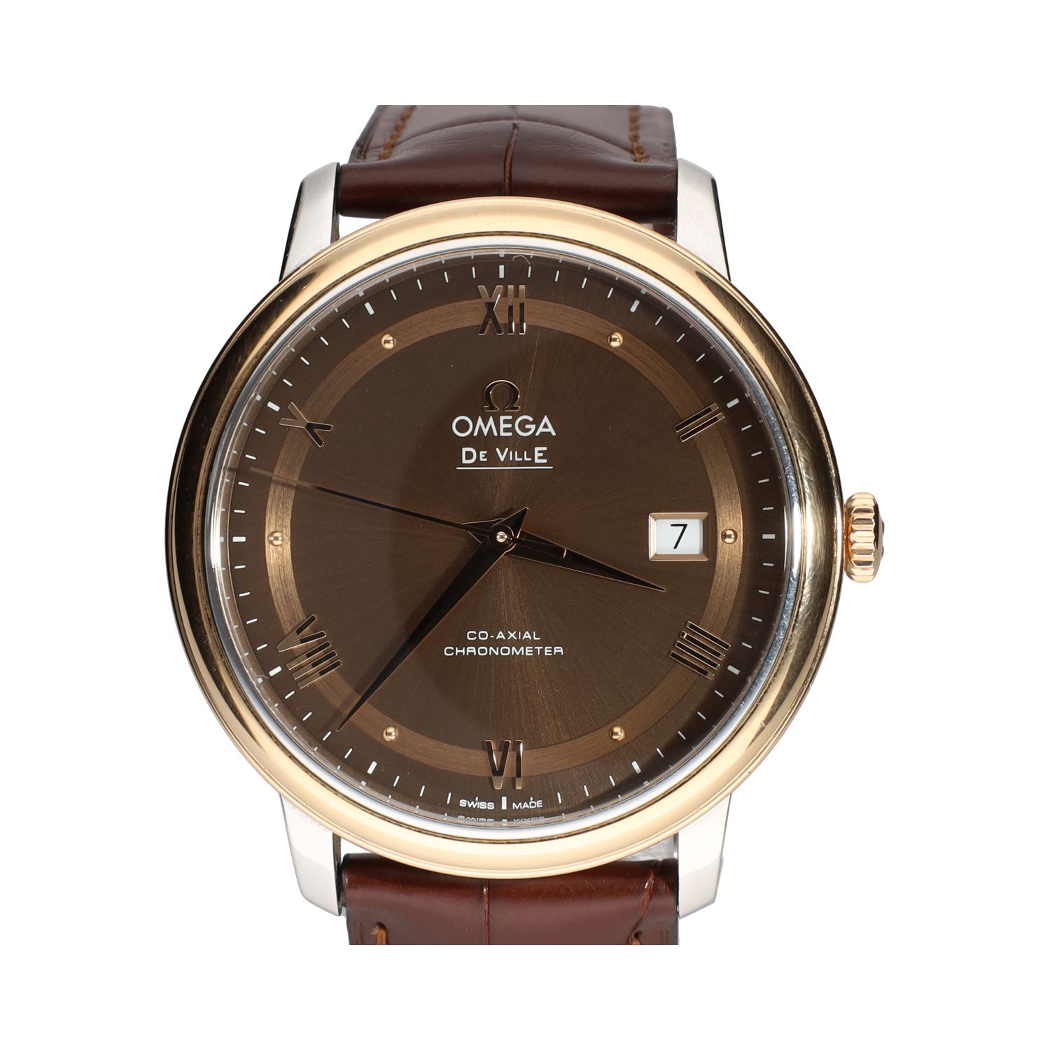 De ville prestige acero y oro 39mm.   