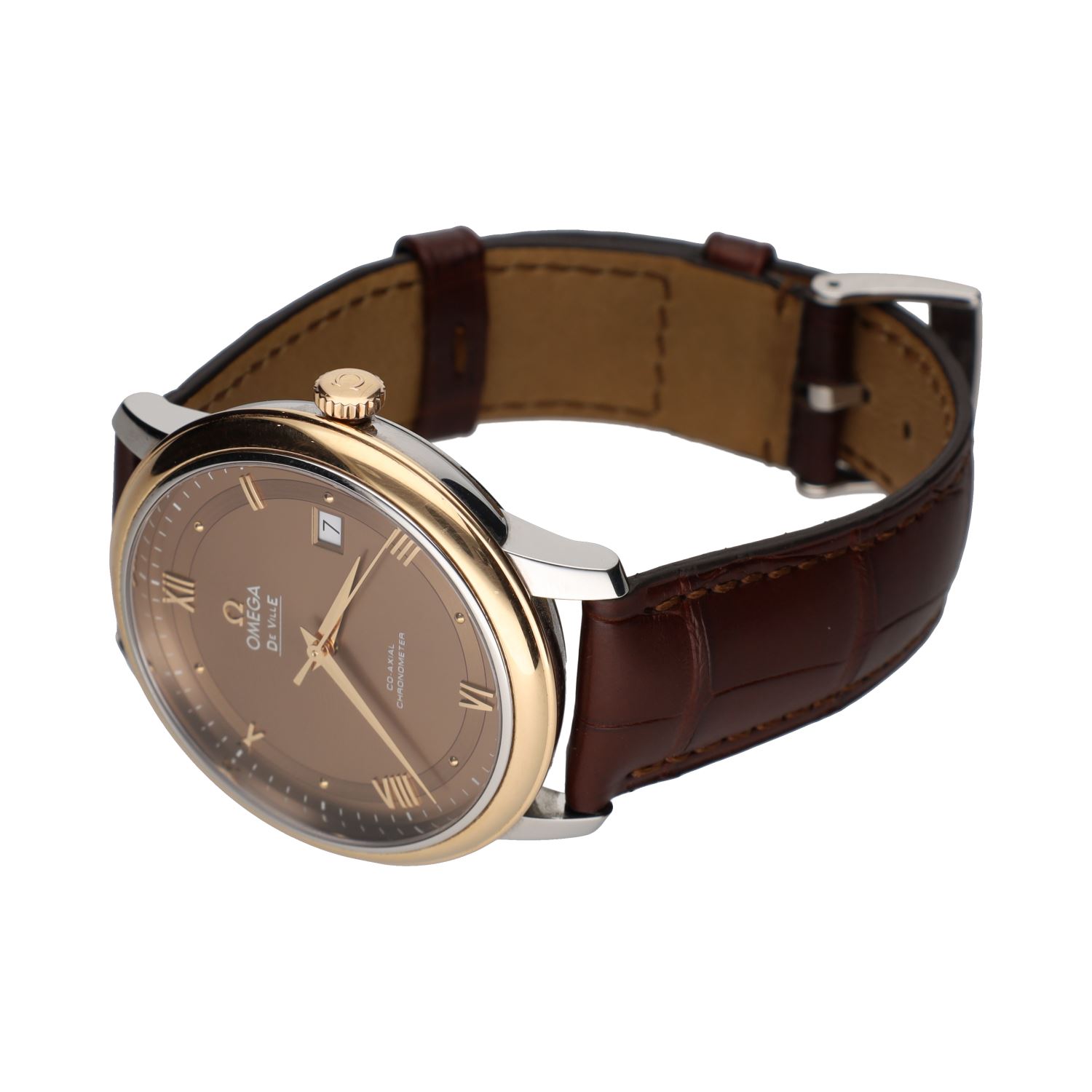 De ville prestige acero y oro 39mm.   