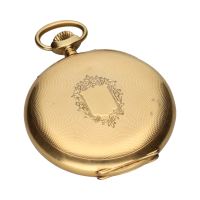 Reloj de bolsillo lepine en oro amarillo 48mm.  