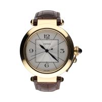 CARTIER<BR>PASHA ORO AMARILLO 42MM.