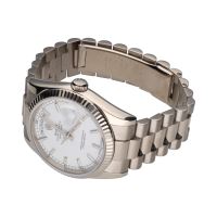 Day-date president oro blanco 36mm.   