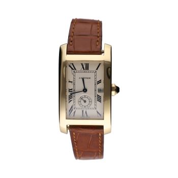 CARTIER<BR>TANK AMERICAN ORO AMARILLO QUARTZ 23MM... · ref.: 811905