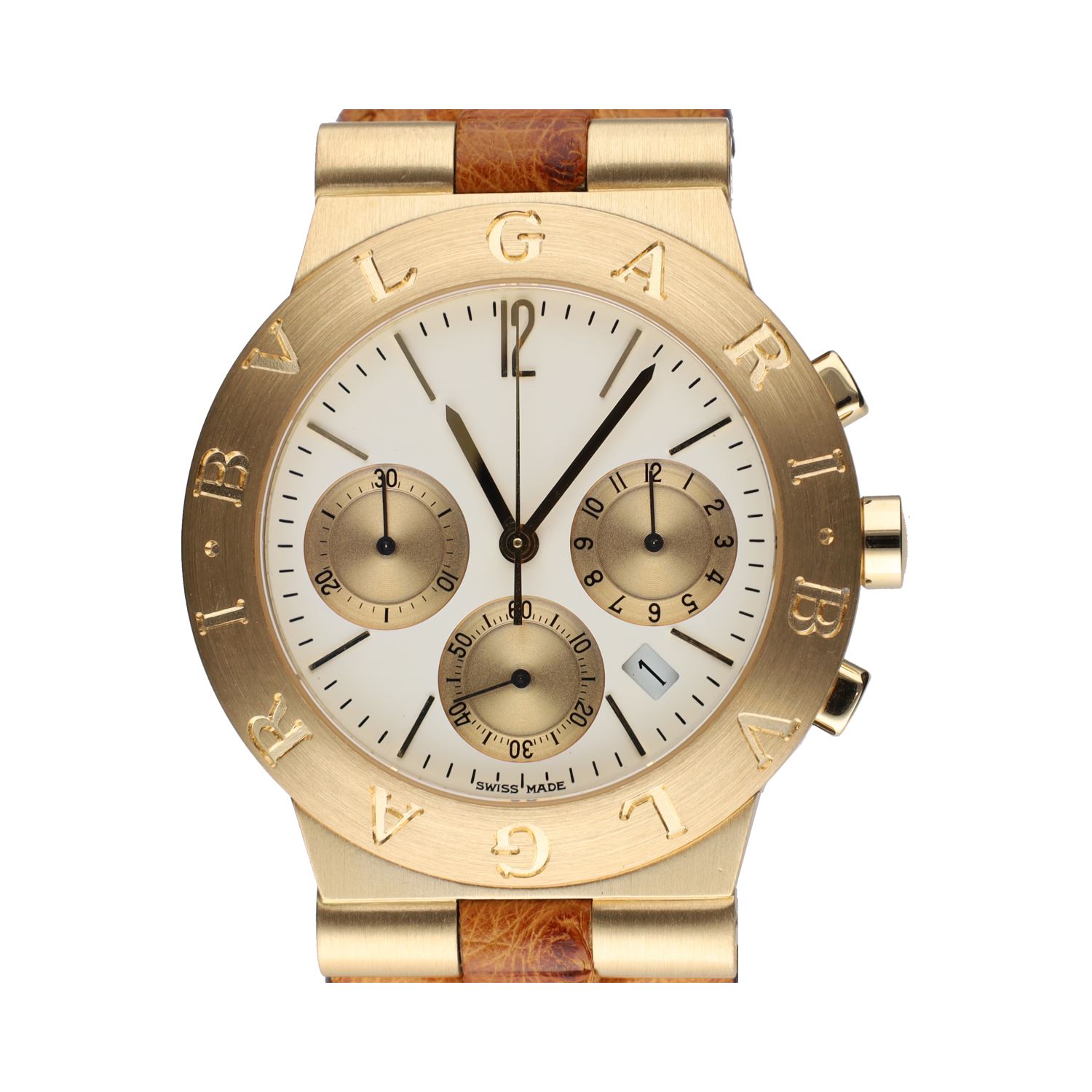 Diagono chronograph oro amarillo 35mm.   