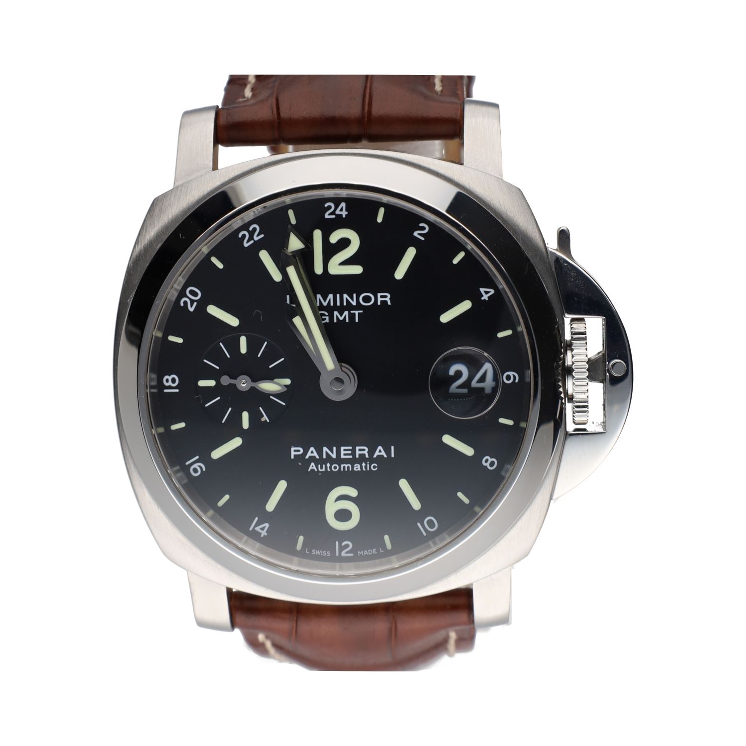 Luminor gmt acero 40mm.   