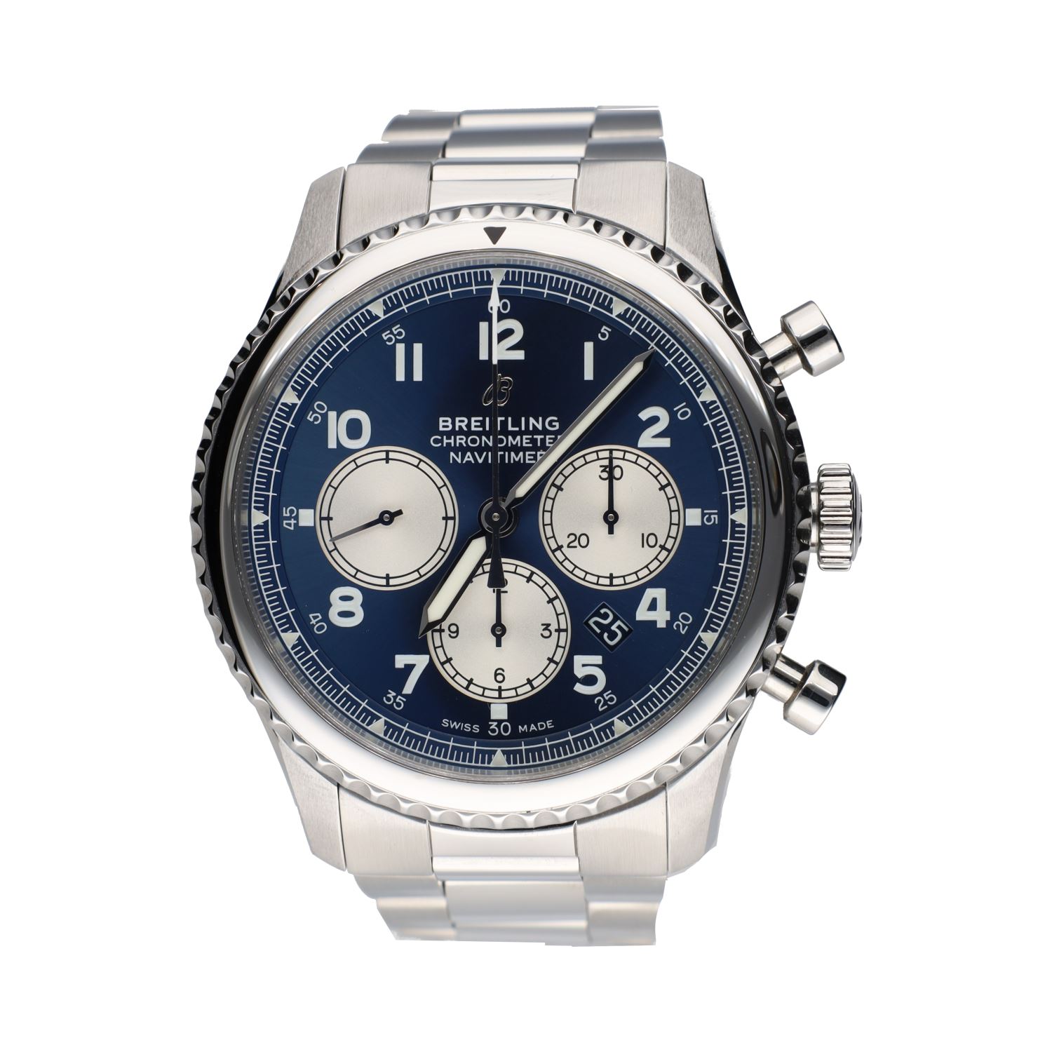 Navitimer b01 chronograph acero 43mm.   