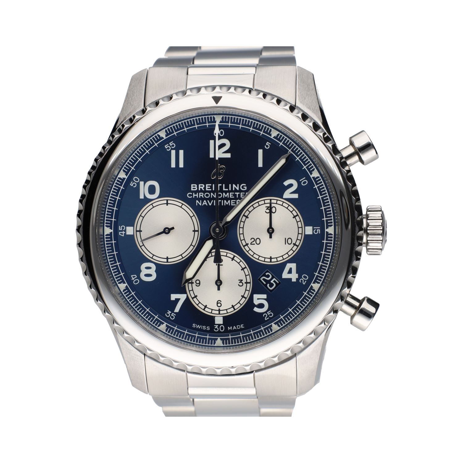 Navitimer b01 chronograph acero 43mm.   