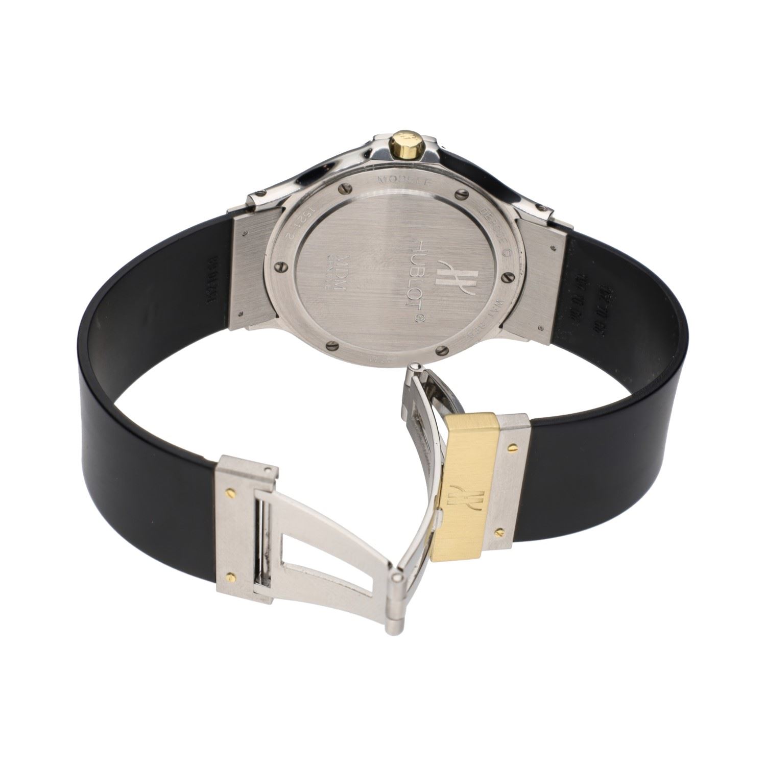 Mdm  classic acero y oro caballero 36mm.    