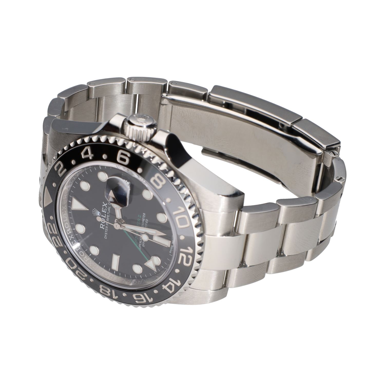 Gmt-master ii acero cerámico 40mm.   