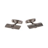 GEMELOS<BR>GEMELOS EN ORO BLANCO CON BRILLANTES.