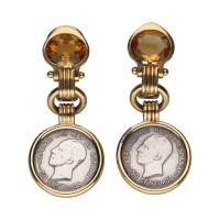 PENDIENTES<BR>PENDIENTES REALIZADOS EN ORO AMARILLO ...