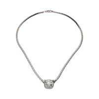 COLLARES<BR>COLLAR REALIZADO EN ORO BLANCO CON UN ...