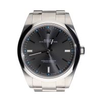Oyster perpetual acero esfera gris 39mm.   