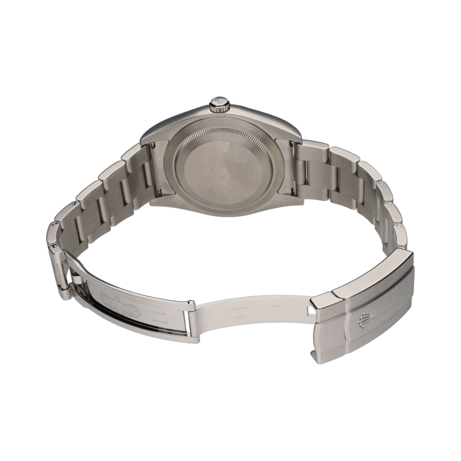 Oyster perpetual acero esfera gris 39mm.   