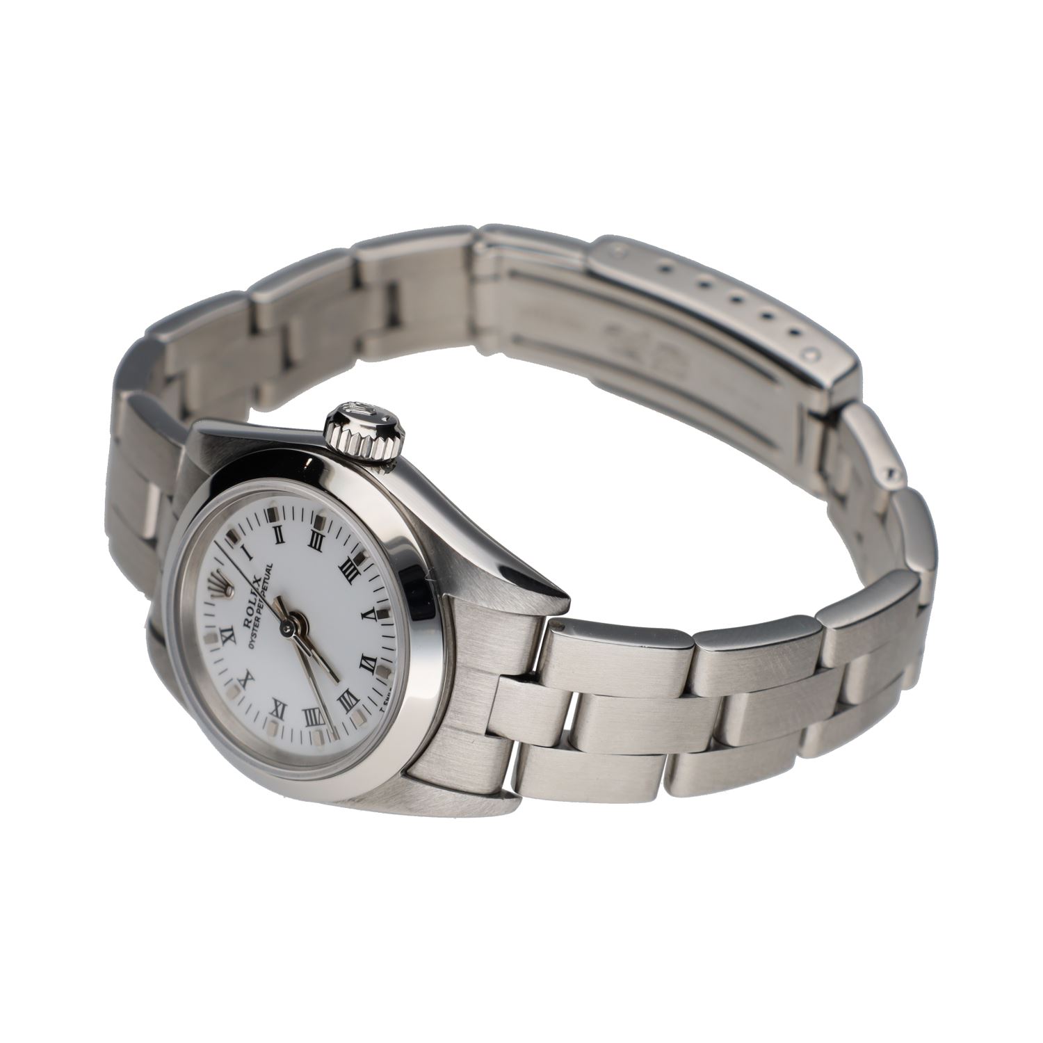 Oyster perpetual lady acero 25mm.   