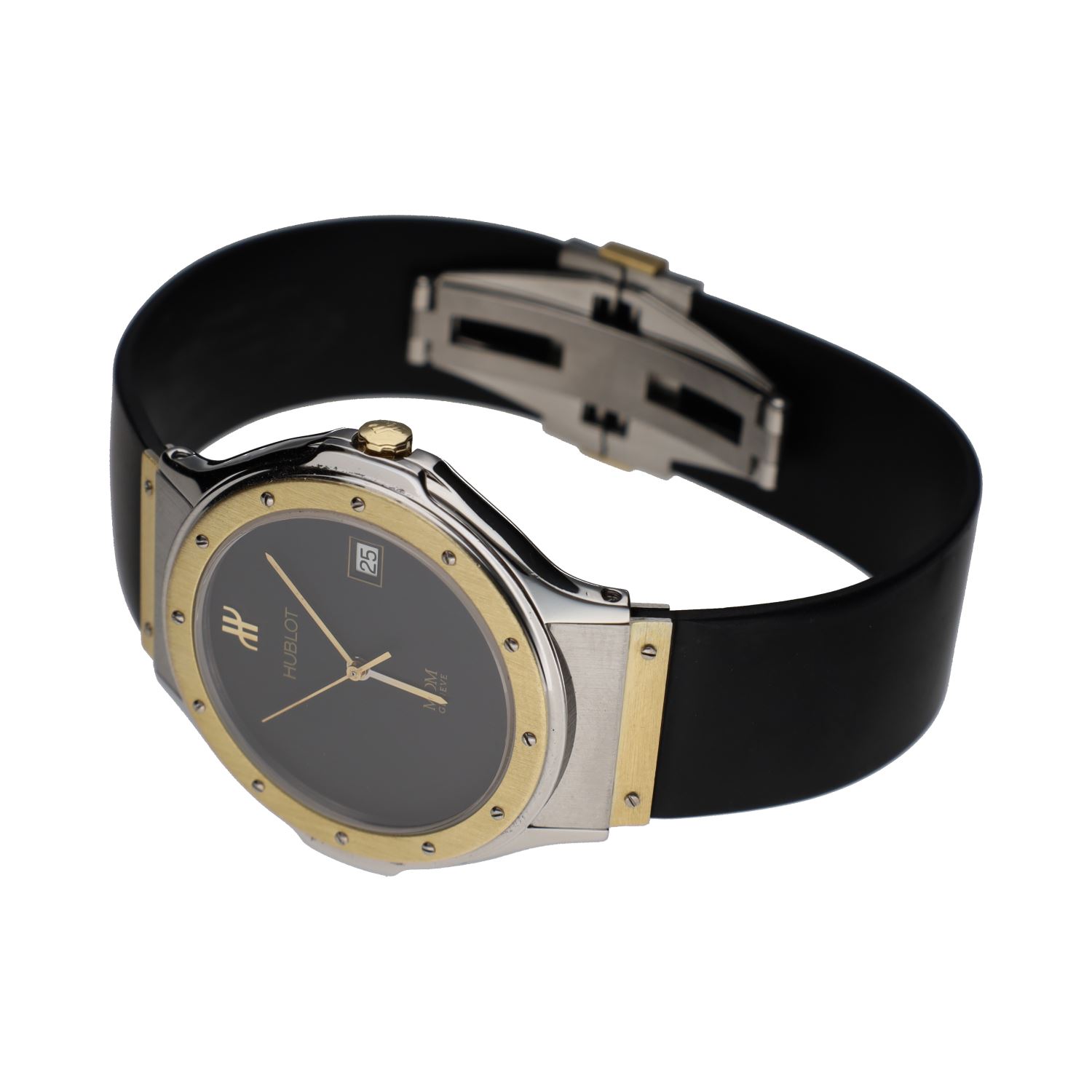 Classic caballero acero y oro 36mm.   