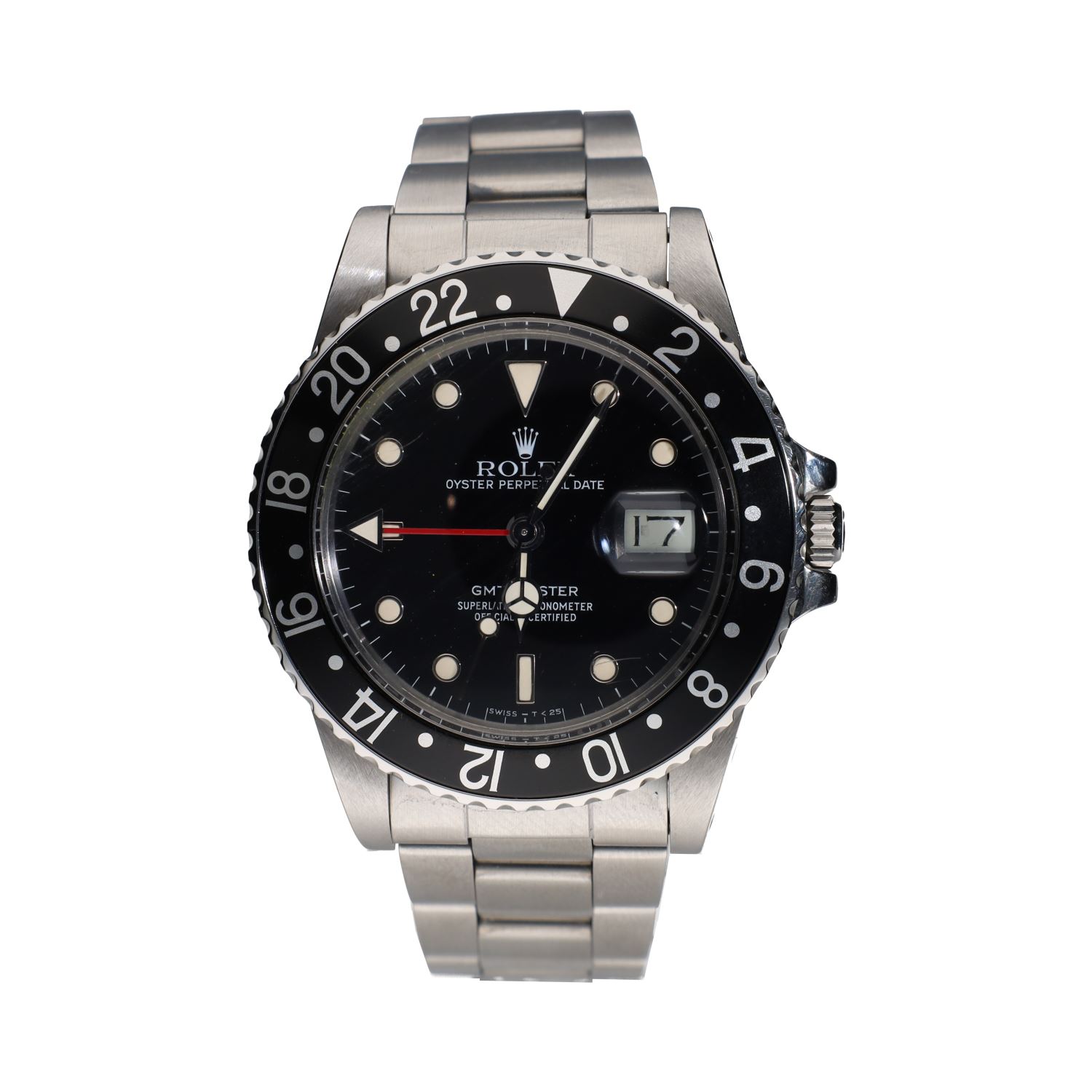 Gmt-master acero oyster 40mm.   