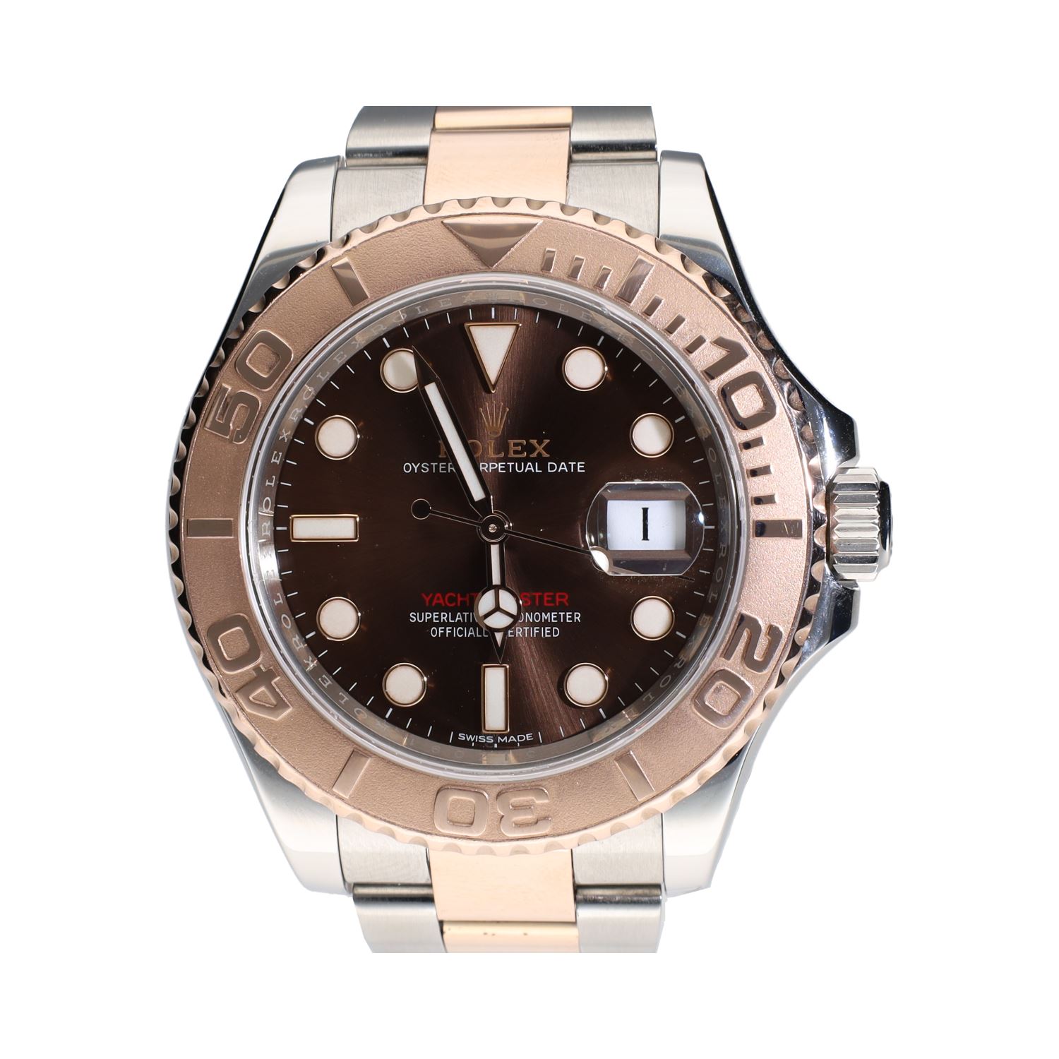 Yacht-master acero y oro rosa 40 mm.   