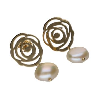 PENDIENTES<BR>PENDIENTES TOUS EN ORO AMARILLO CON PE... · ref.: (ACI)