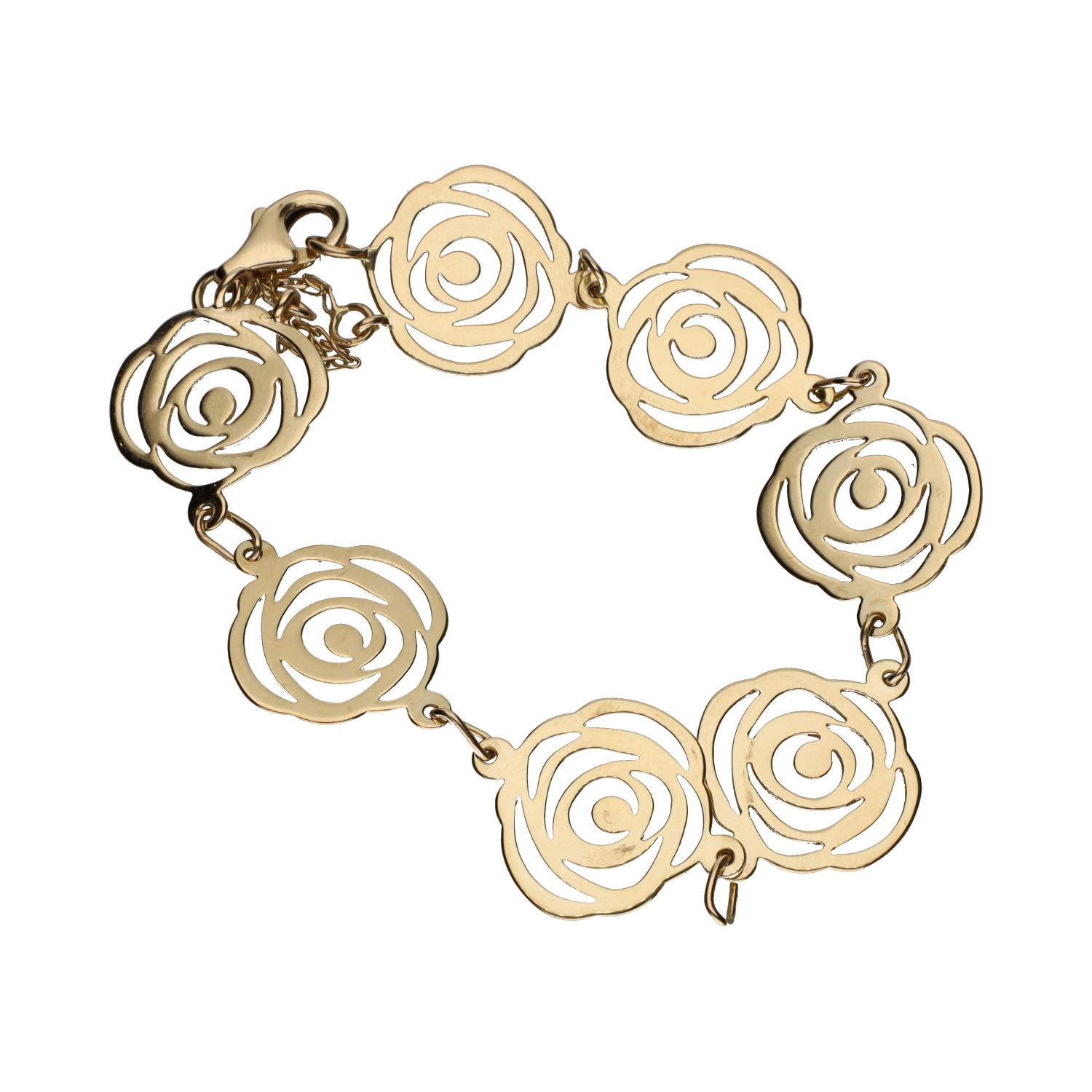 Pulsera tous en oro amarillo.