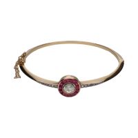 PULSERAS<BR>PULSERA RÍGIDA ANTIGUA EN ORO AMARILLO...