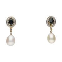 PENDIENTES<BR>PENDIENTES DESMONTABLES EN ORO AMARILL...