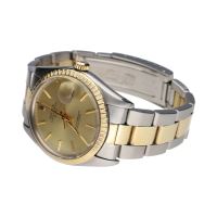 Oyster perpetual date acero y oro 34mm.  