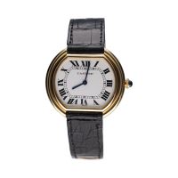 CARTIER<BR>ELLIPSE PARIS ORO AMARILLO CUERDA MANU...