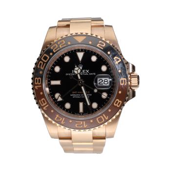 ROLEX<BR>GMT-MASTER II ORO ROSA CERÁMICO 40MM. ... · ref.: 126715CHNR