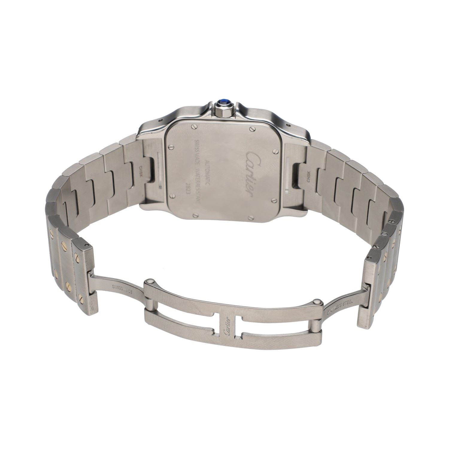 Santos acero y oro automático 32mm.  