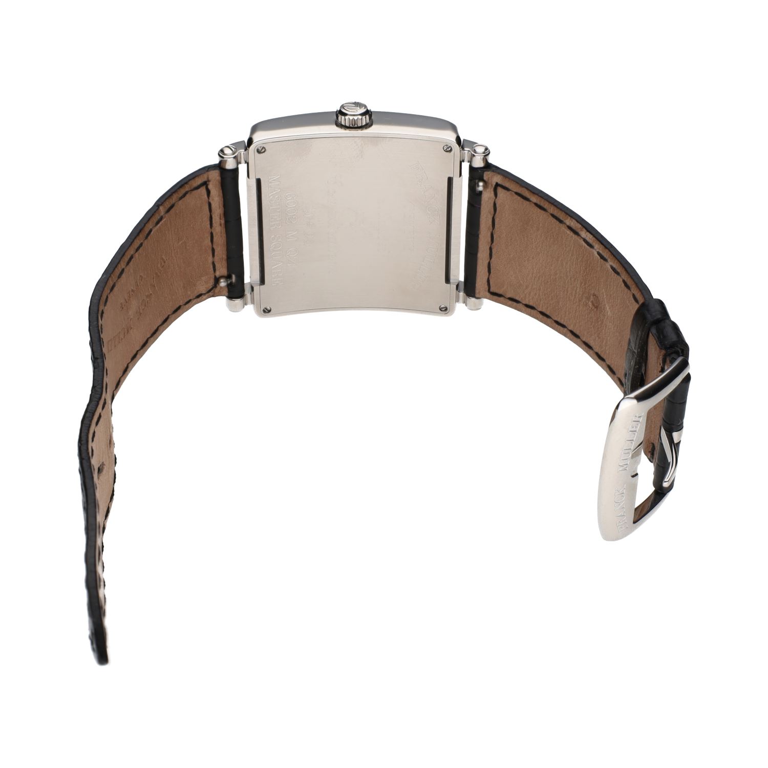 Master square quartz acero 33mm.   