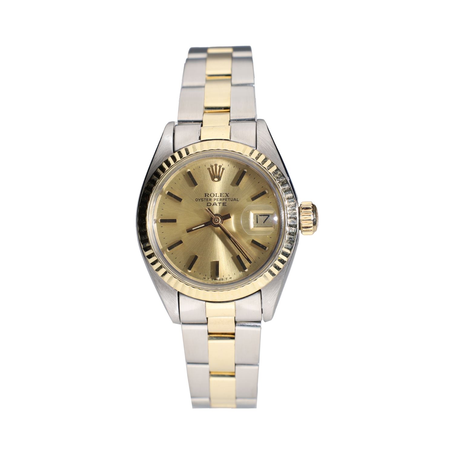 Oyster perpetual date acero y oro señora 26mm.   