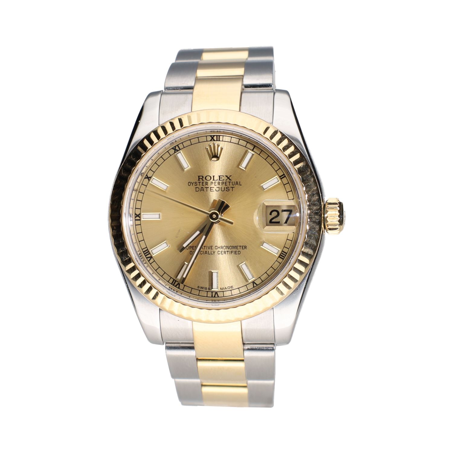 Datejust cadete acero y oro 31mm.   