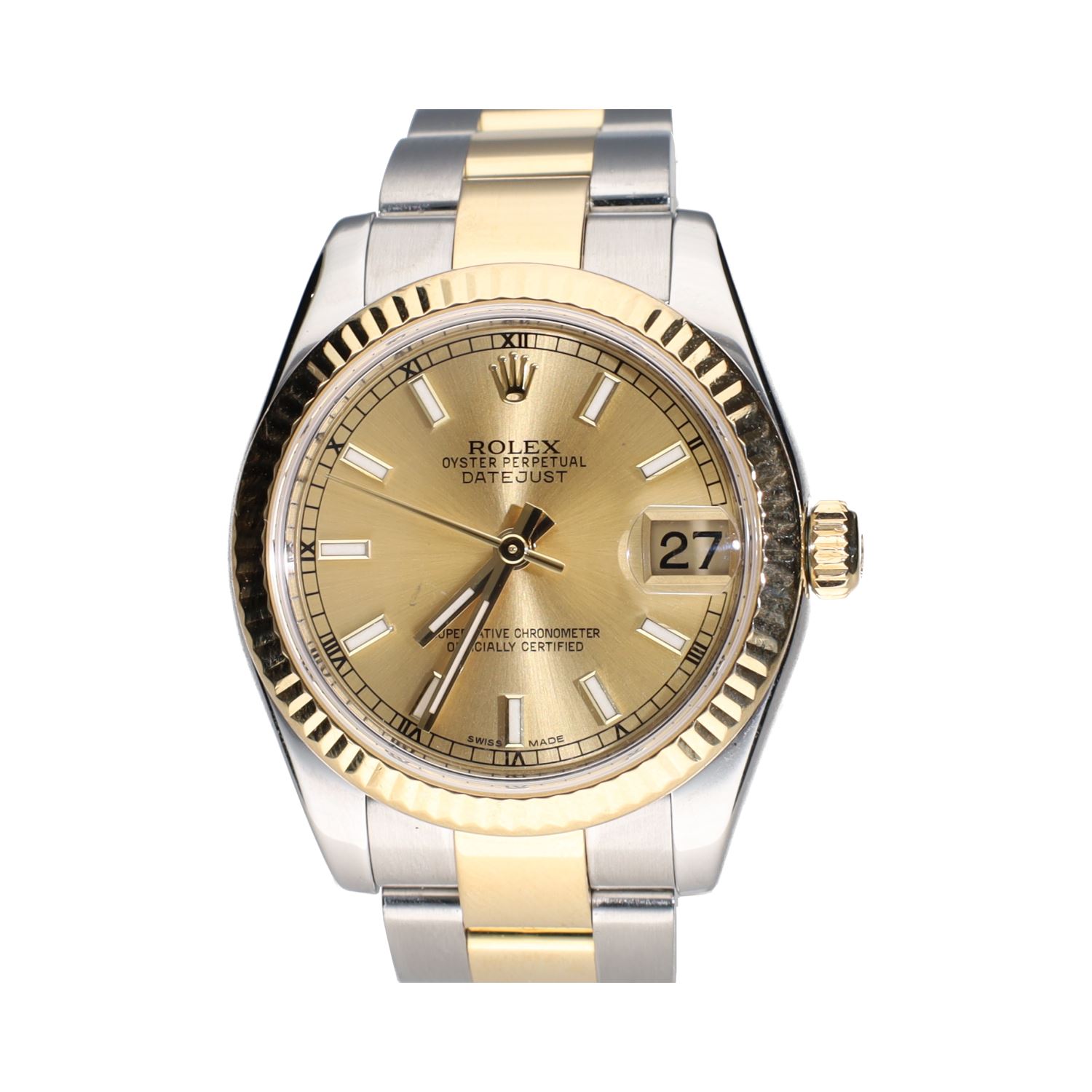 Datejust cadete acero y oro 31mm.   
