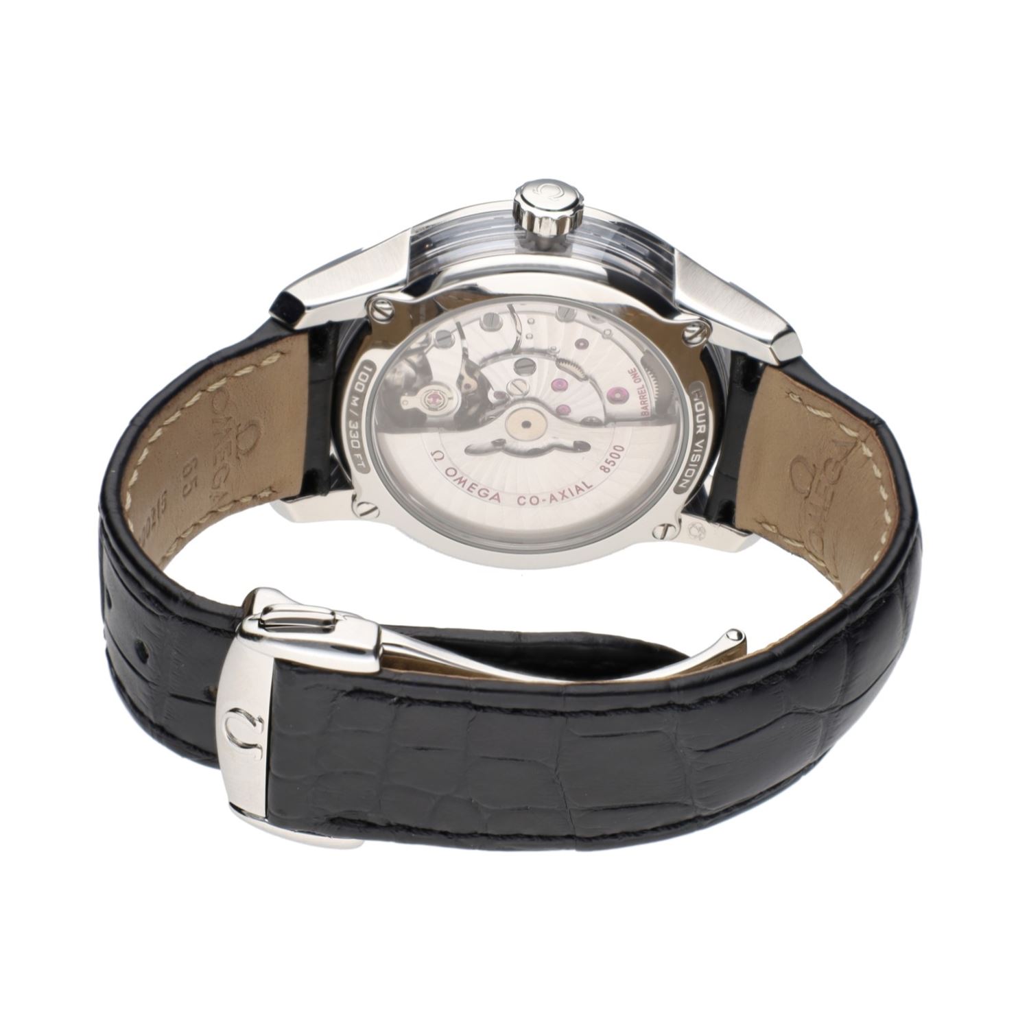 De ville hour vision acero cuero 41mm.   