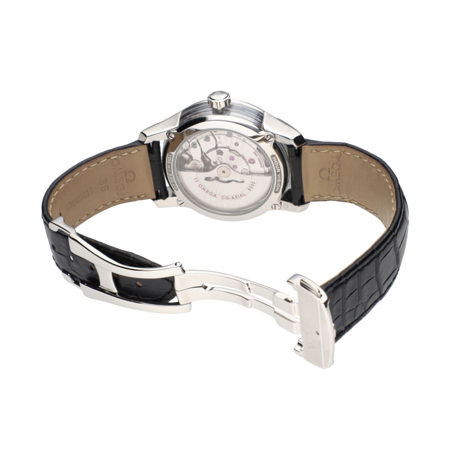 De ville hour vision acero cuero 41mm.   