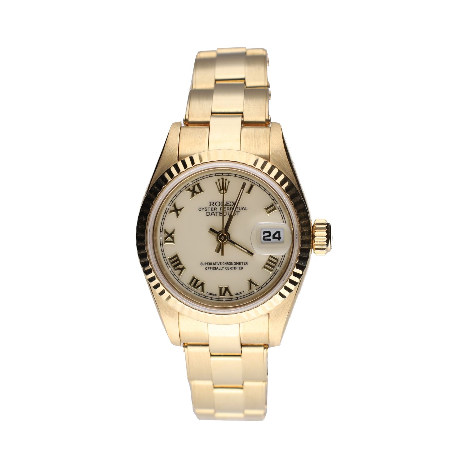 Datejust señora oro amarillo 26mm.  