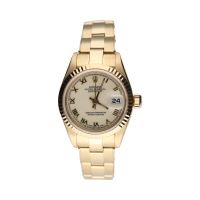 ROLEX<BR>DATEJUST SEÑORA ORO AMARILLO 26MM.