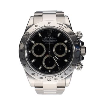 ROLEX<BR>DAYTONA ACERO ESFERA NEGRA 40MM. · ref.: 116520