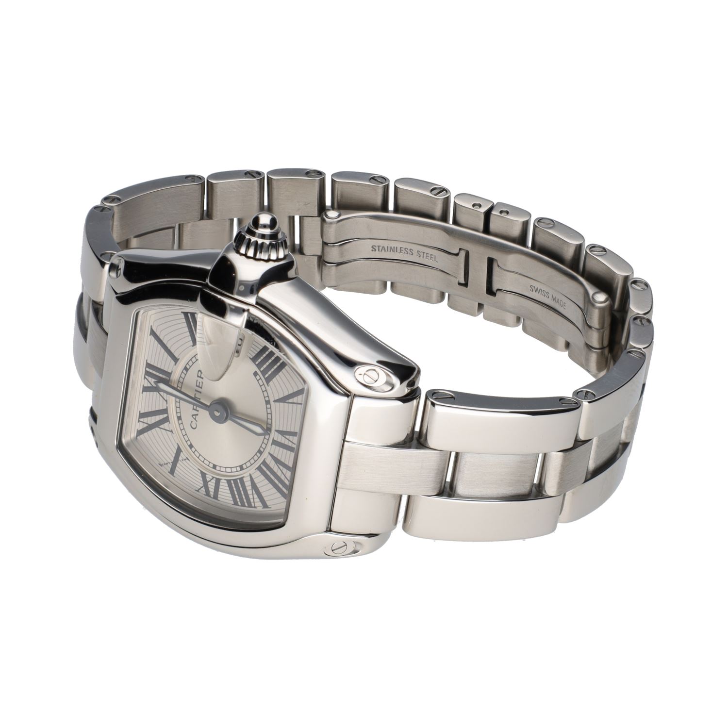 Roadster quartz acero 31mm.   